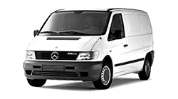Ремонт или замена пневмоподвески Mercedes V W638 в Киришах, восстановление пневмоподушек и пневмобаллонов Mercedes V W638.
